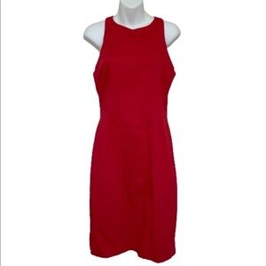 W118 by Walter Baker Red Sheath Midi Casual Dress